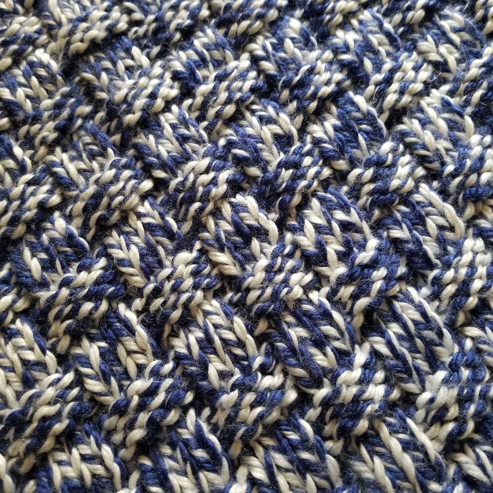 Dodger Blue Baby Blanket